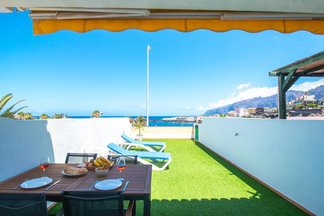 El Varadero Grande Terrasse Ensoleillee Face A La Mer Lägenhet Puerto de Santiago  Exteriör bild